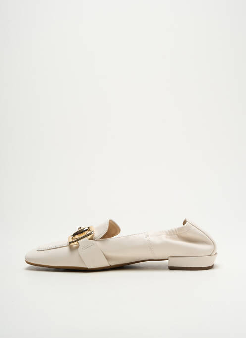 Mocassins beige HOGL pour femme