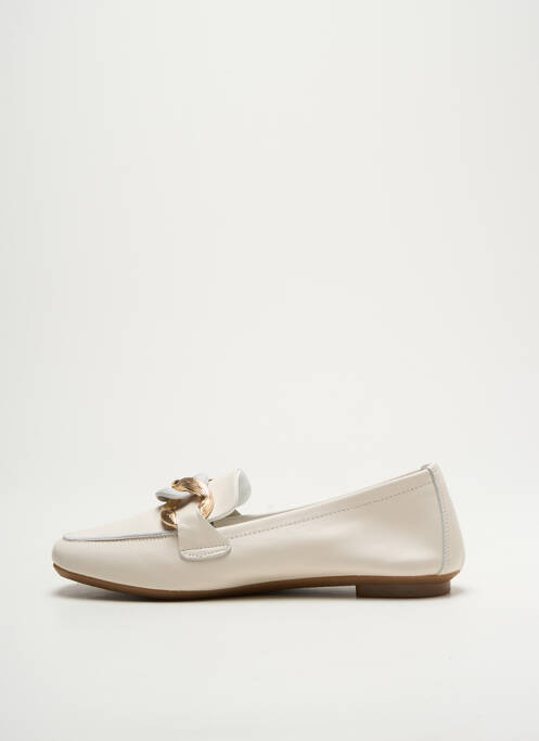 Mocassins blanc REQINS pour femme