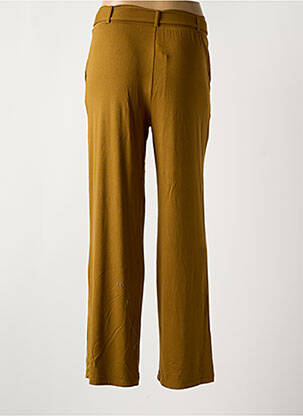 Pantalon droit stretch taille normale marron SURKANA femme