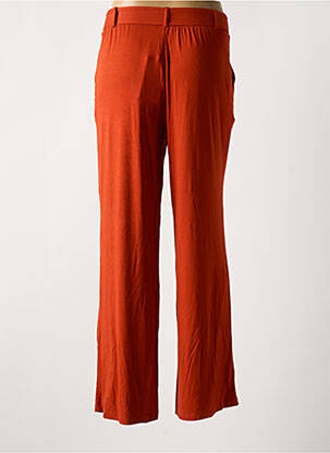 Pantalon droit stretch taille normale rouge SURKANA femme