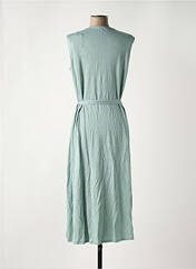 Robe mi-longue vert MAJESTIC FILATURES pour femme seconde vue