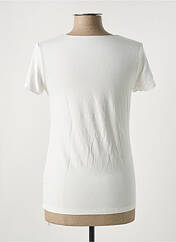 T-shirt blanc MAJESTIC FILATURES pour femme seconde vue