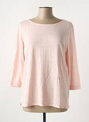 T-shirt rose MAJESTIC FILATURES pour femme seconde vue