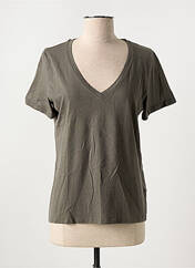 T-shirt vert MAJESTIC FILATURES pour femme seconde vue