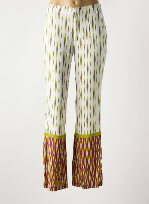 Pantalon flare vert STORIATIPIC pour femme