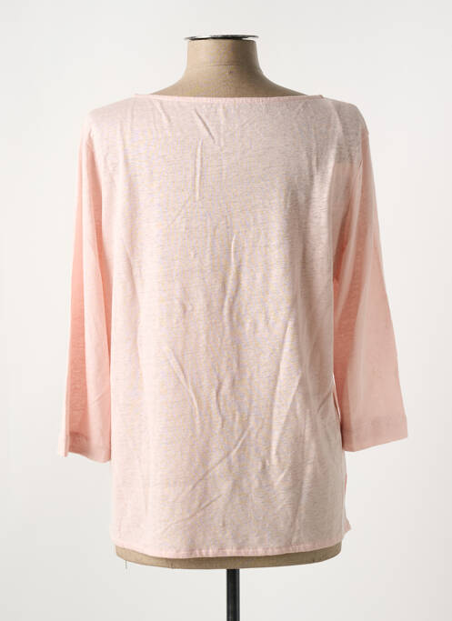 T-shirt rose MAJESTIC FILATURES femme