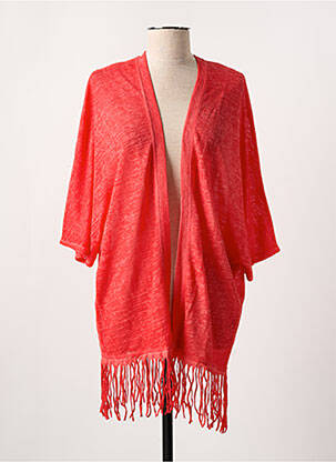 Veste kimono finition franges rouge O'NEILL femme