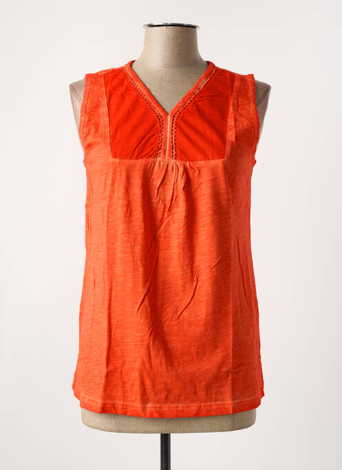 Blouse orange SHEEGO pour femme