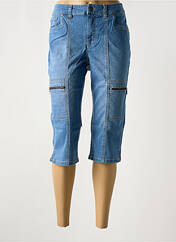 Pantacourt bleu SHEEGO pour femme seconde vue