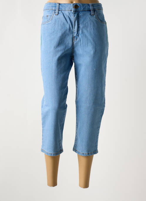 Pantacourt bleu SHEEGO femme