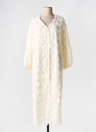 Manteau long coupe cintrée sans capuche beige MY QUEEN femme