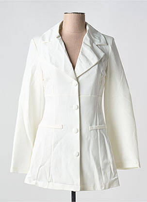 Blazer manches longues blanc NEW COLLECTION femme