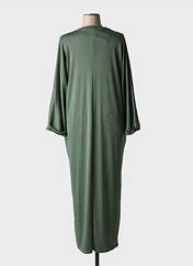 Robe mi-longue vert TENDANCE UNIQUE pour femme seconde vue