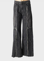 Jeans coupe large noir SEE SEE pour femme seconde vue