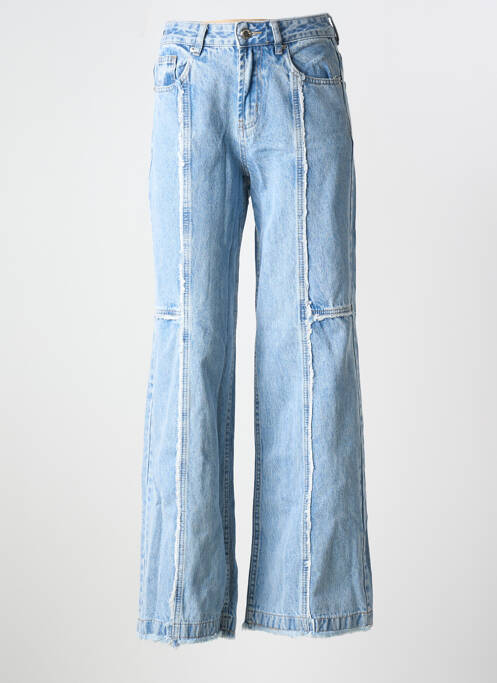 Jeans coupe large bleu SEE SEE pour femme