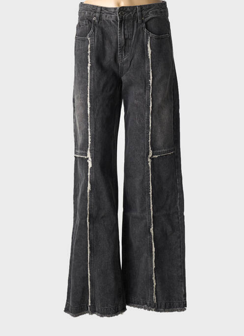 Jeans coupe large noir SEE SEE pour femme