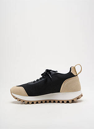 Baskets nubuck talon de 4 à 6cm or REDONNE femme