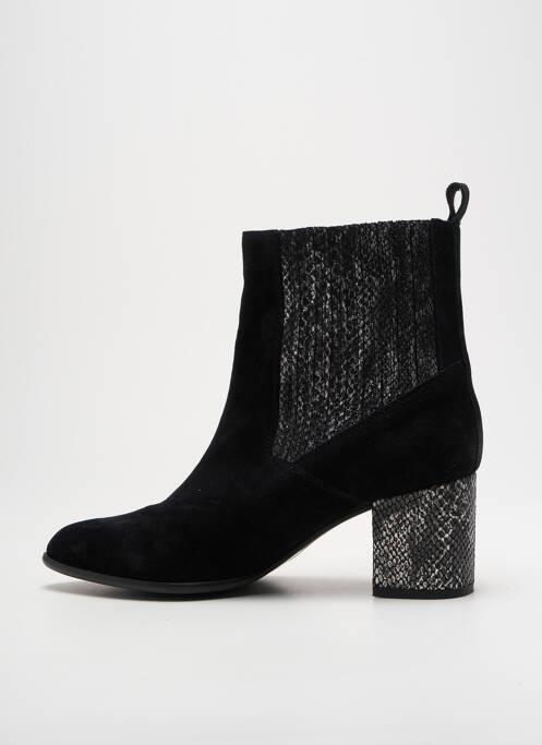 Bottines/boots bout pointu talon de 4 à 6cm noir ILARIO FERUCCI femme