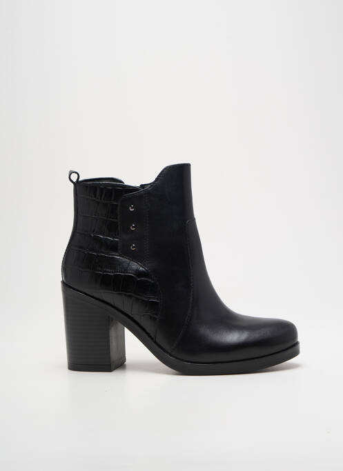 Bottines/Boots noir ILARIO FERUCCI pour femme