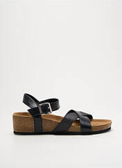 Sandales/Nu pieds noir ISOTONER pour femme seconde vue