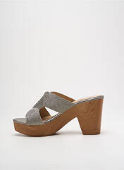 Mules/Sabots argent CASSIS pour femme seconde vue