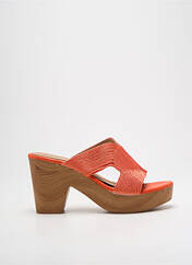 Mules/Sabots orange CASSIS pour femme seconde vue
