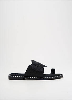 Tongs noir CASSIS pour femme