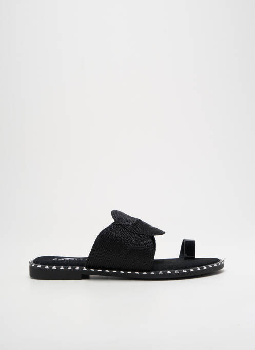 Tongs noir CASSIS pour femme