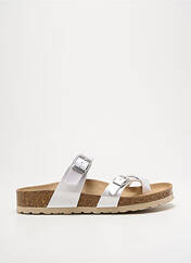 Tongs argent TAKEME pour femme seconde vue