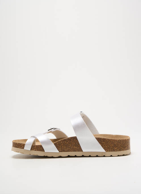 Tongs argent TAKEME femme