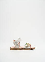 Sandales/Nu pieds blanc ACEBOS pour fille seconde vue