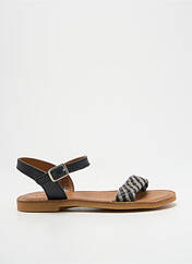 Sandales/Nu pieds noir ADOLIE pour fille seconde vue