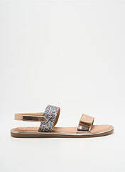 Sandales/Nu pieds rose MOD8 pour fille seconde vue