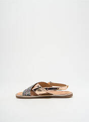 Sandales/Nu pieds rose MOD8 pour fille seconde vue