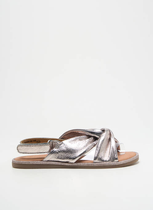 Sandales/Nu pieds argent MOD8 pour fille