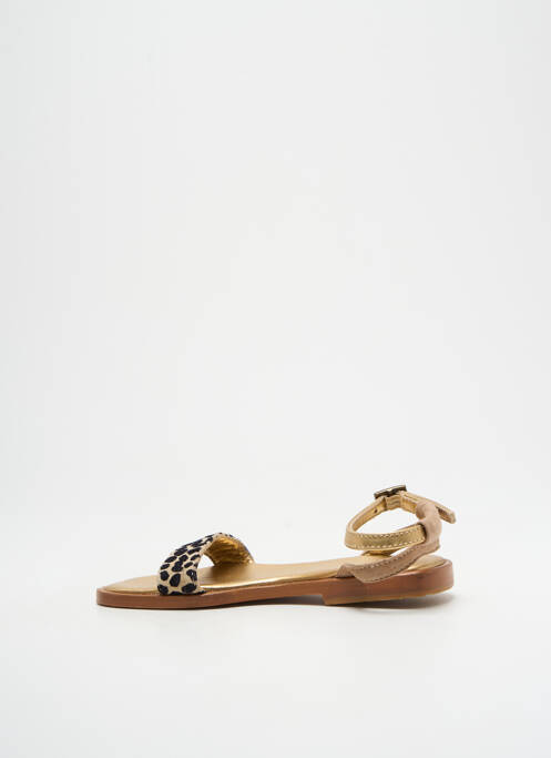 Sandales/Nu pieds or NIMAL pour fille