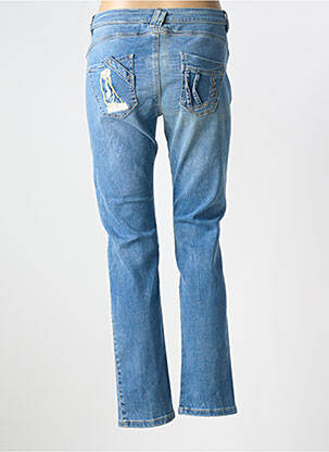 Jeans coupe slim stretch taille normale bleu ELISA CAVALETTI femme