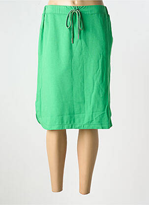Jupe mi-longue stretch vert DIANA GALLESI femme