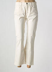 Pantalon 7/8 beige LAUREN VIDAL pour femme seconde vue