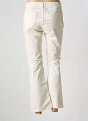 Pantalon 7/8 beige LAUREN VIDAL pour femme seconde vue