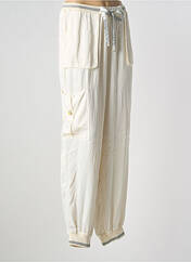 Pantalon droit beige ELISA CAVALETTI pour femme seconde vue