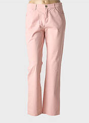 Pantalon droit rose DIANA GALLESI pour femme seconde vue