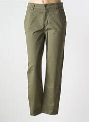 Pantalon droit vert LAUREN VIDAL pour femme seconde vue