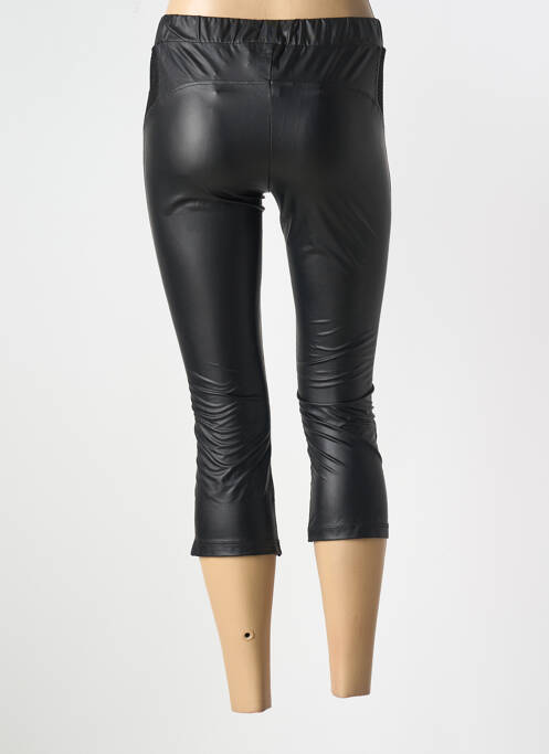 Pantacourt stretch taille normale noir ELISA CAVALETTI femme