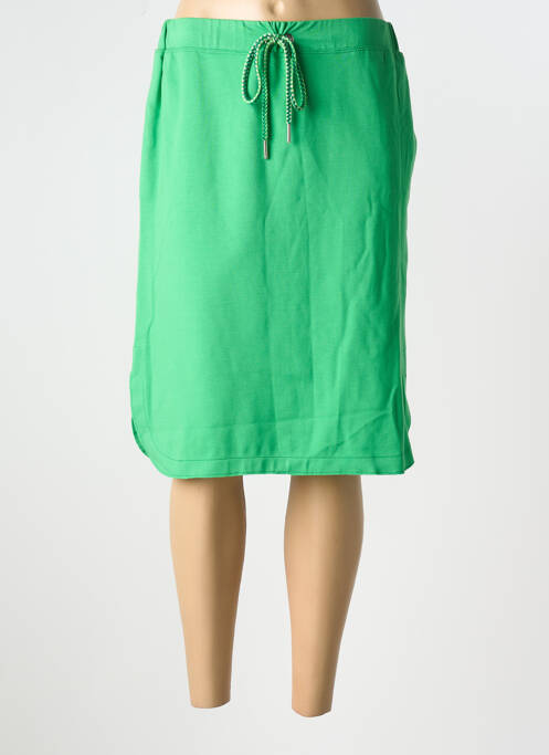 Jupe mi-longue vert DIANA GALLESI pour femme