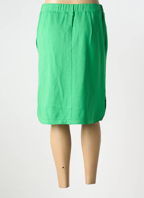 Jupe mi-longue vert DIANA GALLESI pour femme