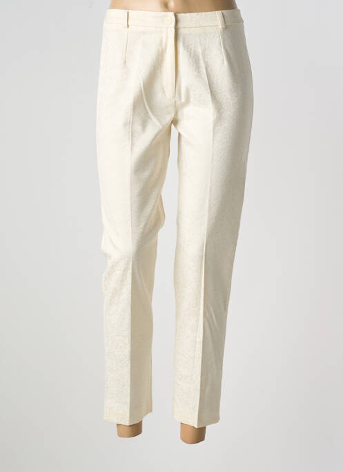 Pantalon 7/8 beige COTTONADE pour femme