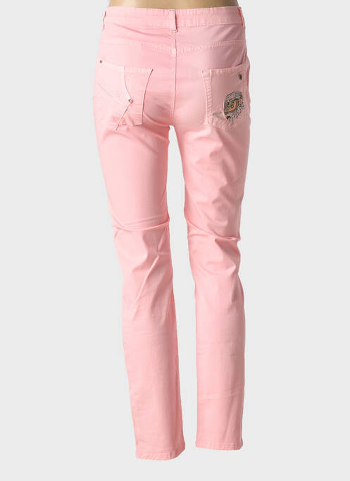 Pantalon slim rose ELISA CAVALETTI pour femme