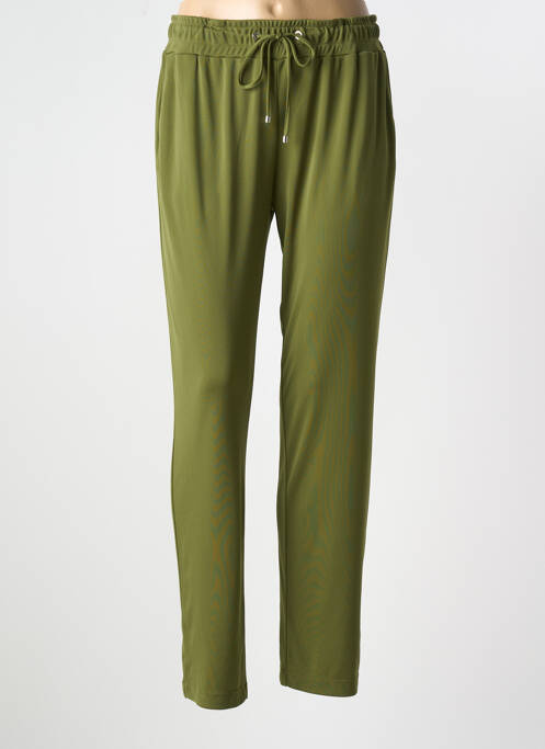 Pantalon slim vert DIANA GALLESI pour femme