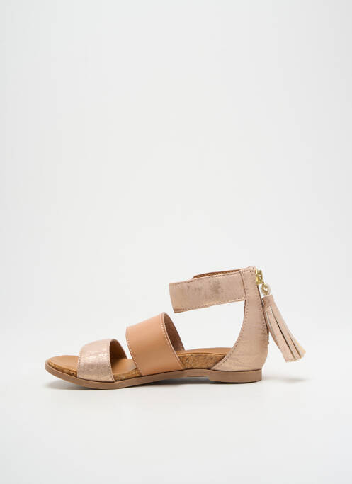 Sandales/Nu pieds beige UGG pour fille